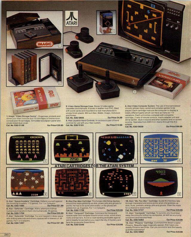 Atari 2600 Argos Advert