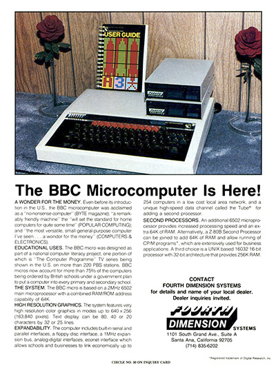 BBC Micro Advert