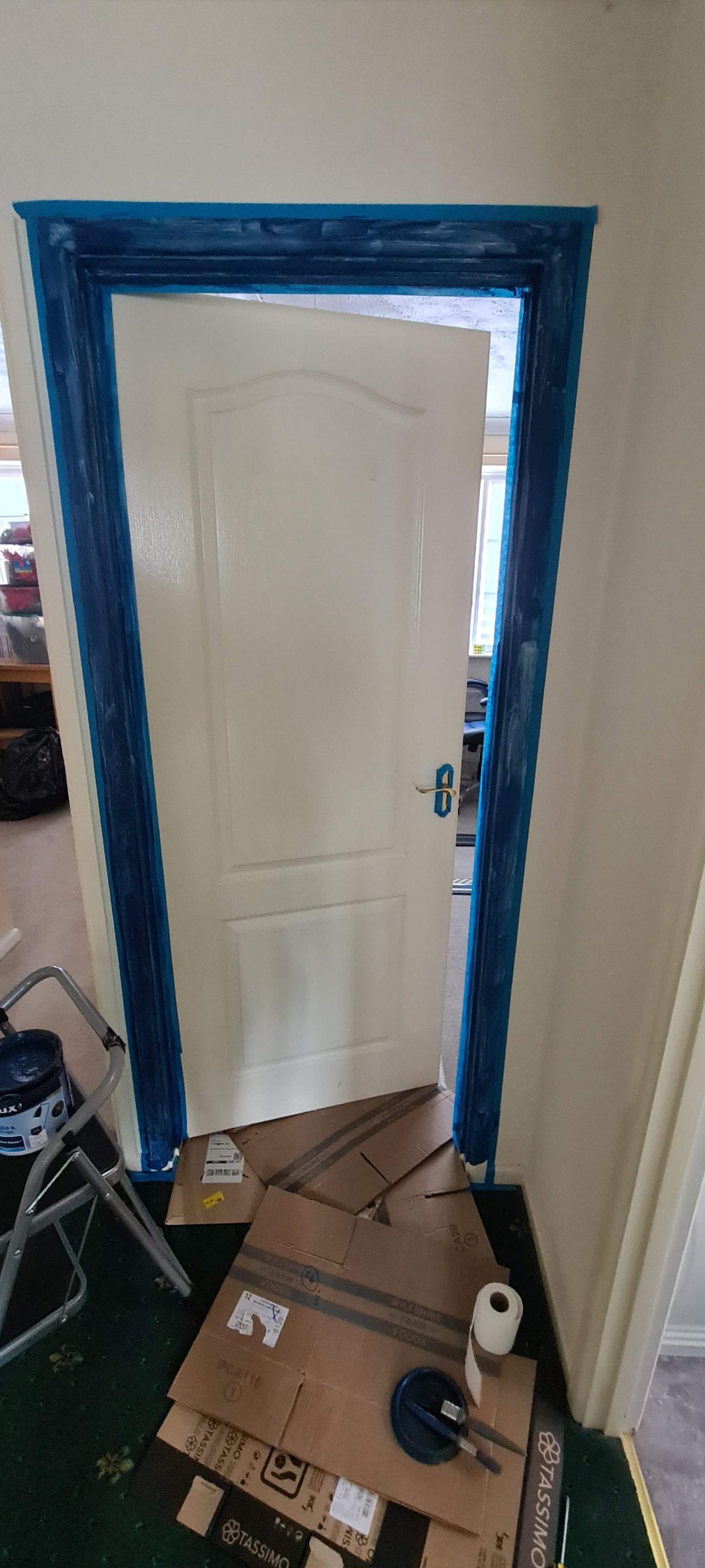 Retro Room Door Transformation 02